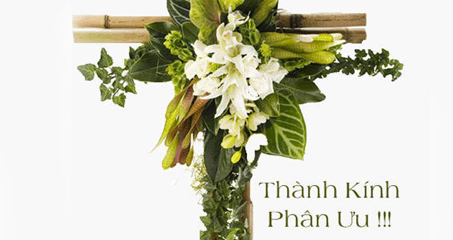 Thành Kính Phân Ưu: Thân Mẫu anh Nguyễn Đình Tuấn (Canh Nông Khóa 10) vừa thất lộc tuần qua.